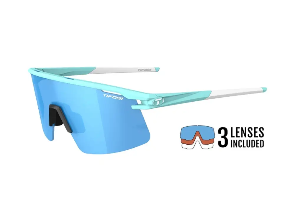 Cenová Bomba TIFOSI brýle Moab Lite Glacier Blue (Clarion Blue/AC Red/Clear)