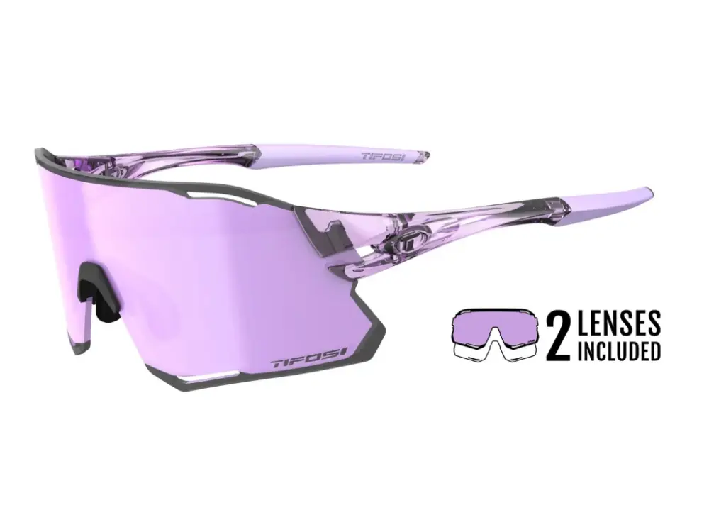 Akční Nabídka TIFOSI brýle Rail Race Crystal Purple (Clarion Purple/Clear)