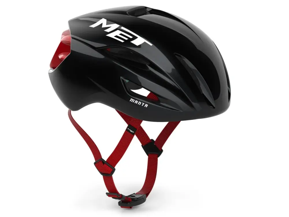 MET helma Manta Mips (Black Red | Glossy) Oblíbený