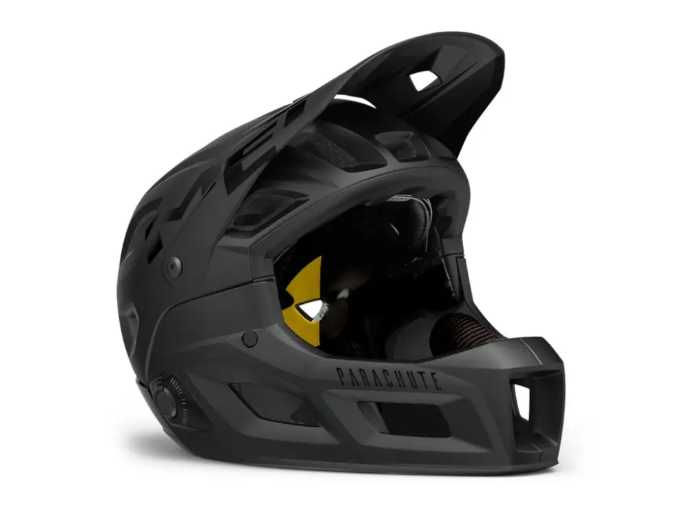 Novinka MET helma Parachute MCR Mips (Black | Matt Glossy)