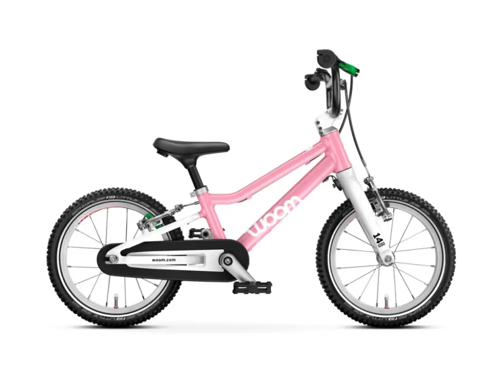 Cenový Hit Woom 2 (14") GO (powder pink - růžová)