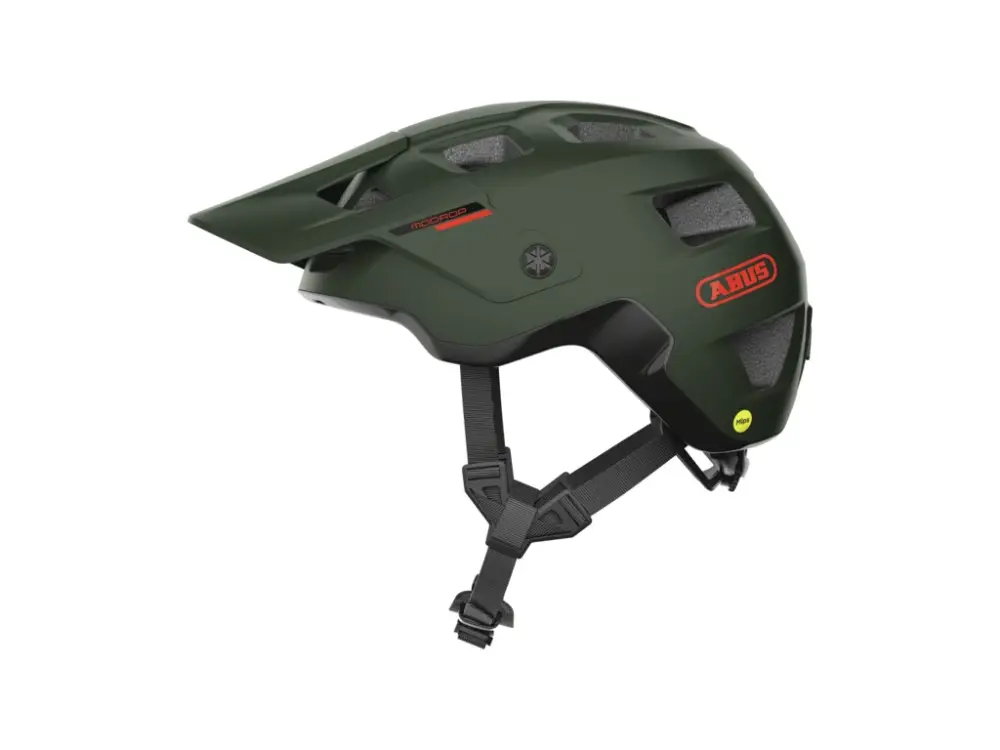 Abus helma MODROP MIPS (pine green) Ověřený