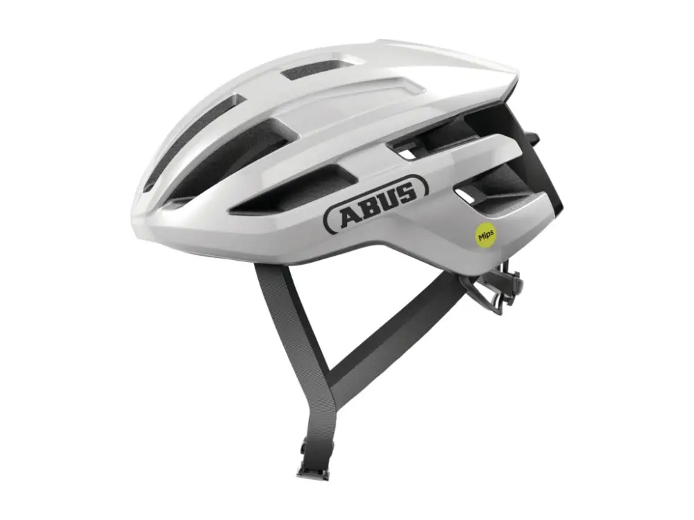 Abus helma POWERDOME MIPS (shiny white) Super Cena