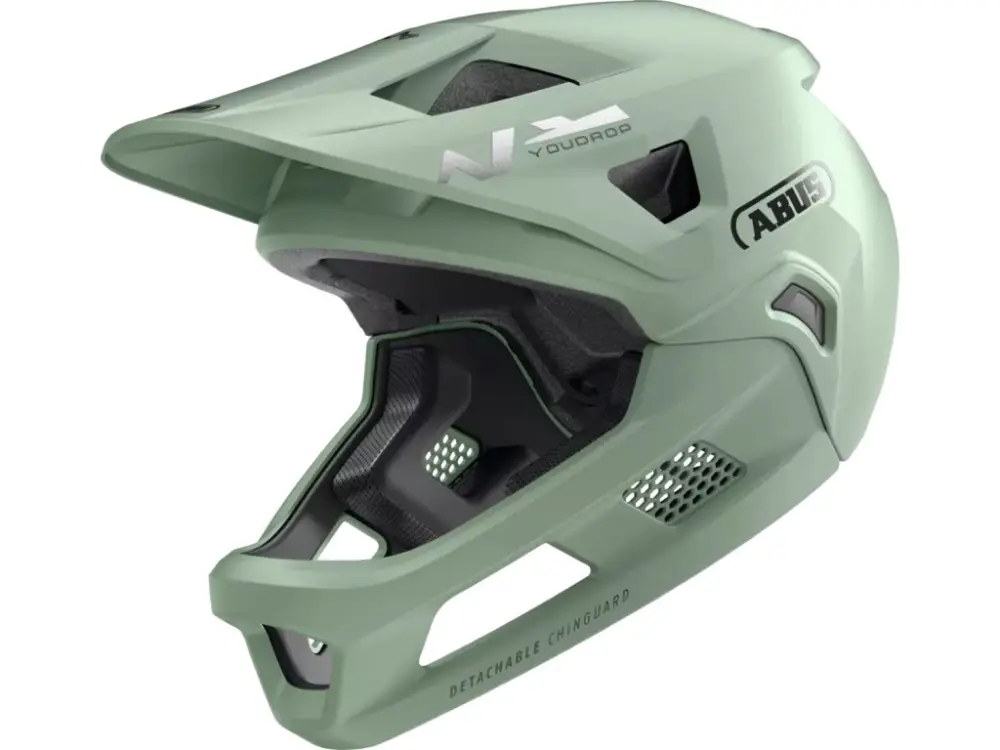 Cenově Výhodný Abus helma integrální dětská YOUDROP FF (mist green)