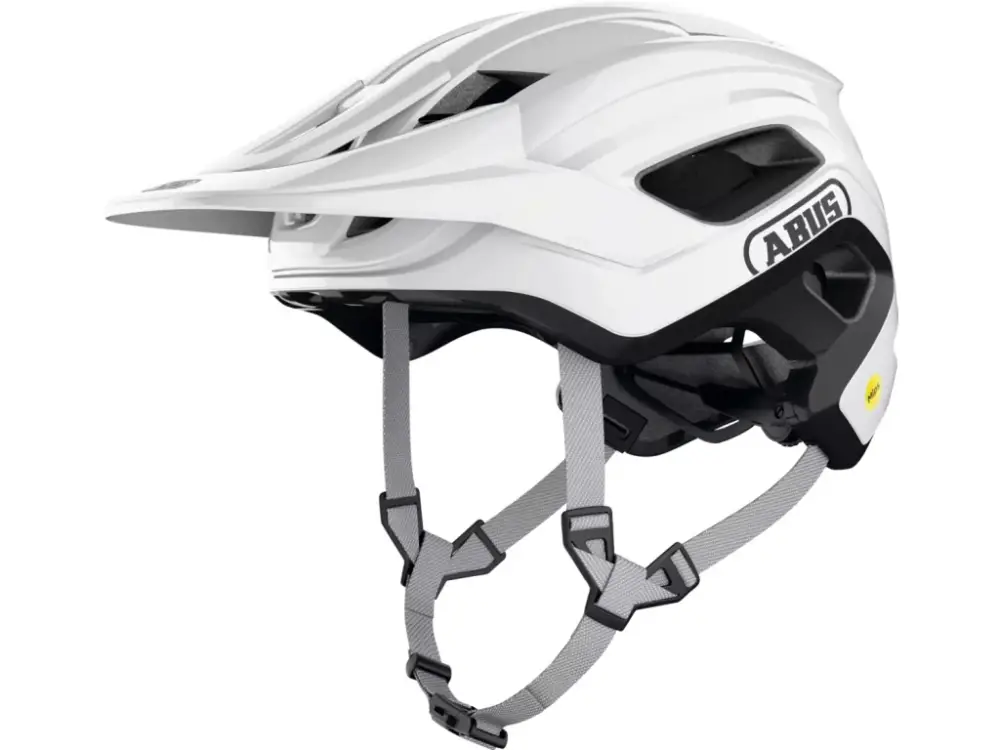 Novinka Abus helma CLIFFHANGER MIPS (alpine white)