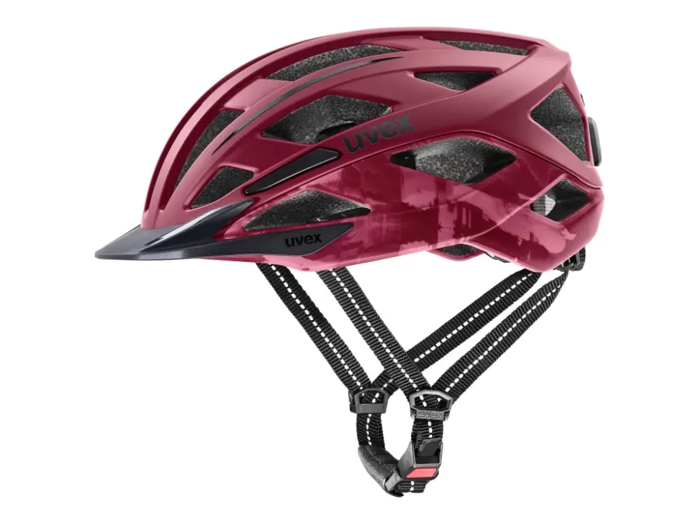 Uvex helma City I-VO 2 (cranberry matt) Jen Po Omezenou Doba