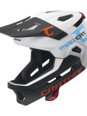 Dětská helma CRATONI MadCat MIPS White/Black Matt - S/M (49-56cm) Ověřený