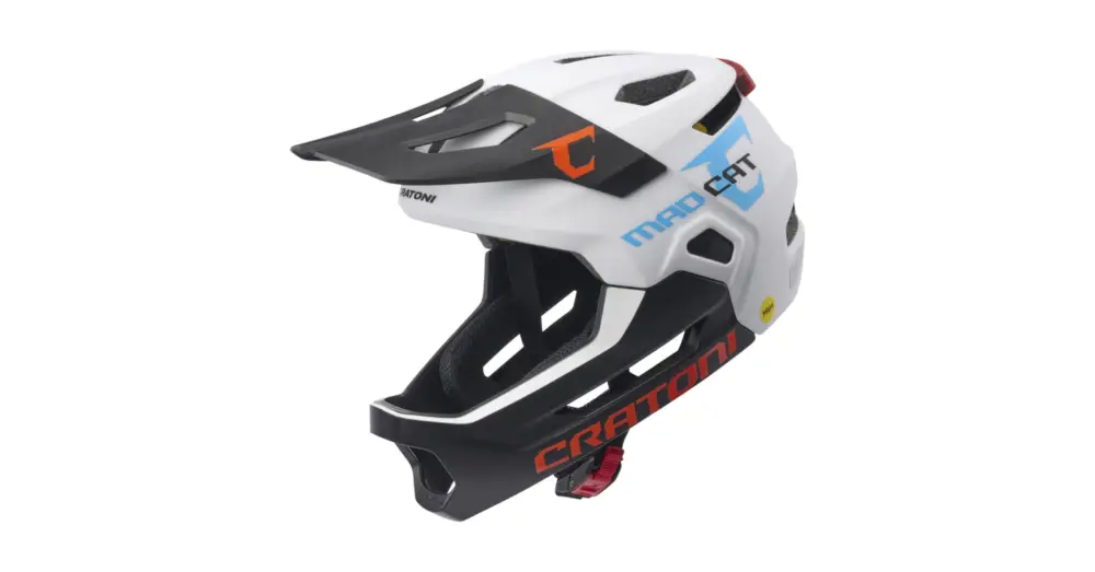 Dětská helma CRATONI MadCat MIPS White/Black Matt - S/M (49-56cm) Ověřený