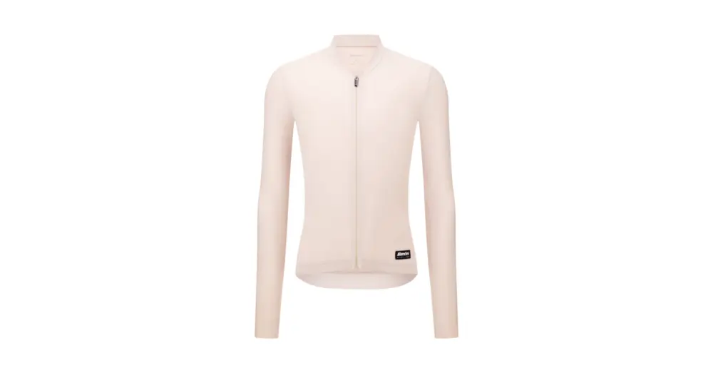 Super Cena Unisex dres s dlouhým rukávem SANTINI RTR Cappuccino