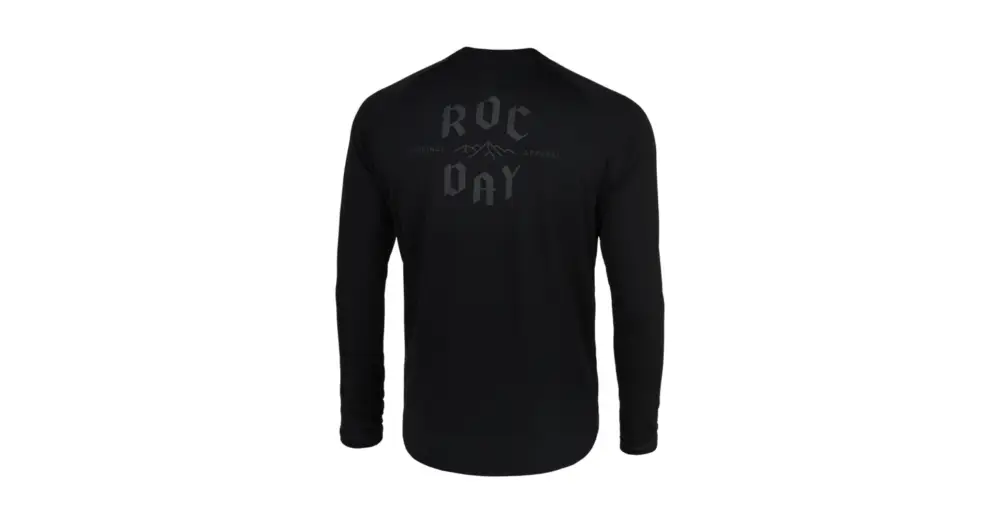 Levný Dres s dlouhým rukávemROCDAY Park Long Black