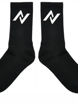 Jen Po Omezenou Doba Ponožky NORCO Team Black/White