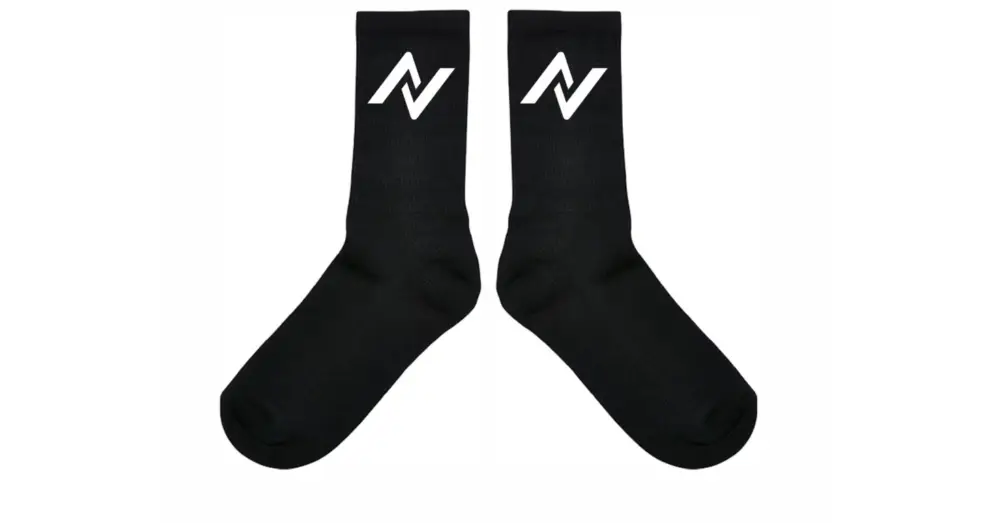 Jen Po Omezenou Doba Ponožky NORCO Team Black/White