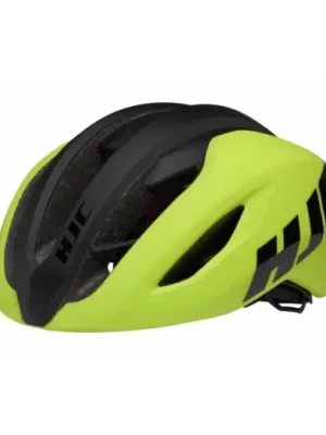 Helma HJC Valeco Matt Hi-Vis Yellow Black Sleva