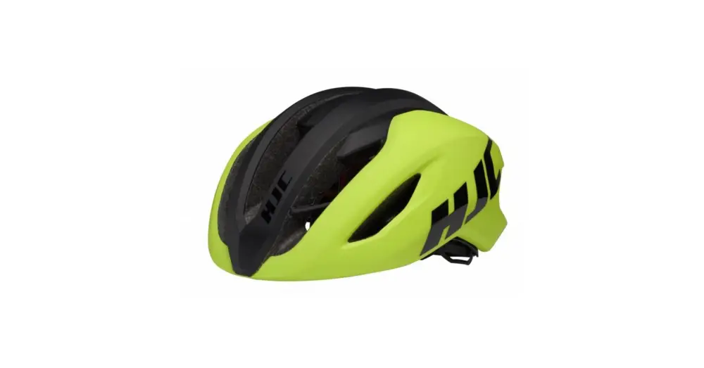Helma HJC Valeco Matt Hi-Vis Yellow Black Sleva