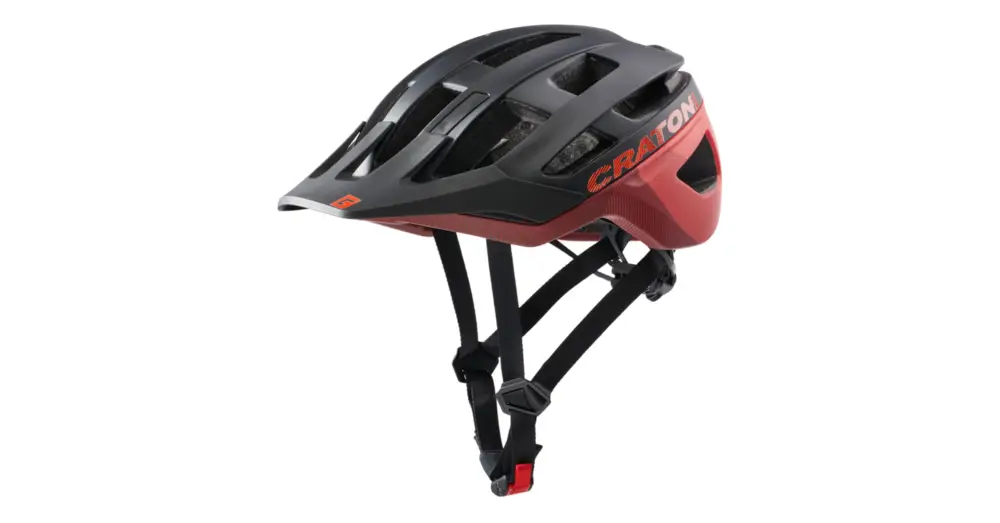 Helma CRATONI AllRace Black/Red Matt Horká Nabídka