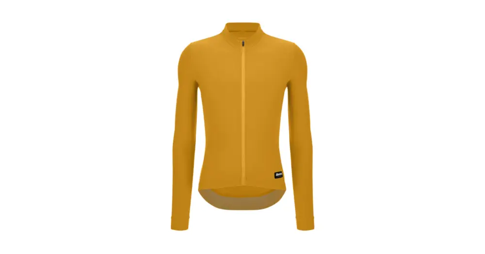 Unisex dres s dlouhým rukávem SANTINI RTR Yellow Nová Kolekce