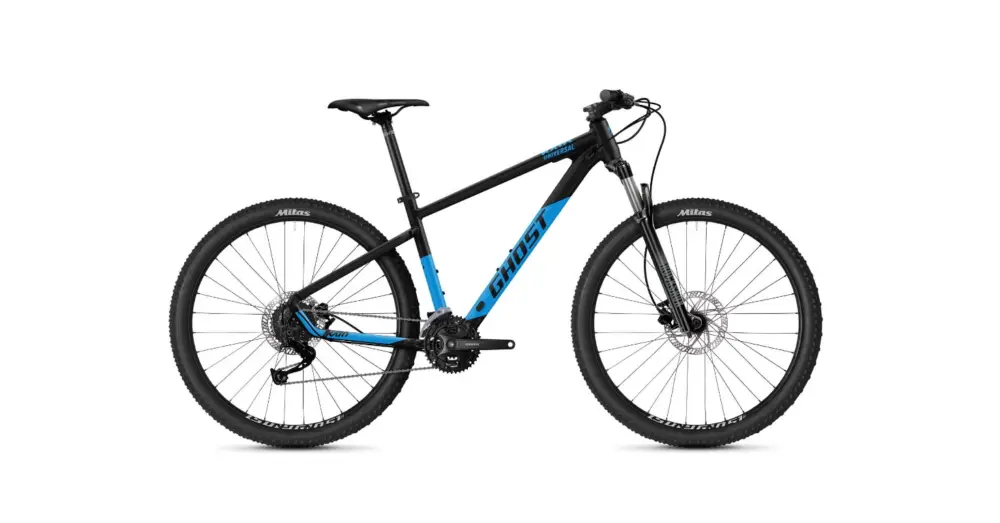 Vrácení Zdarma GHOST Kato Universal 27.5 Black/Bright Blue