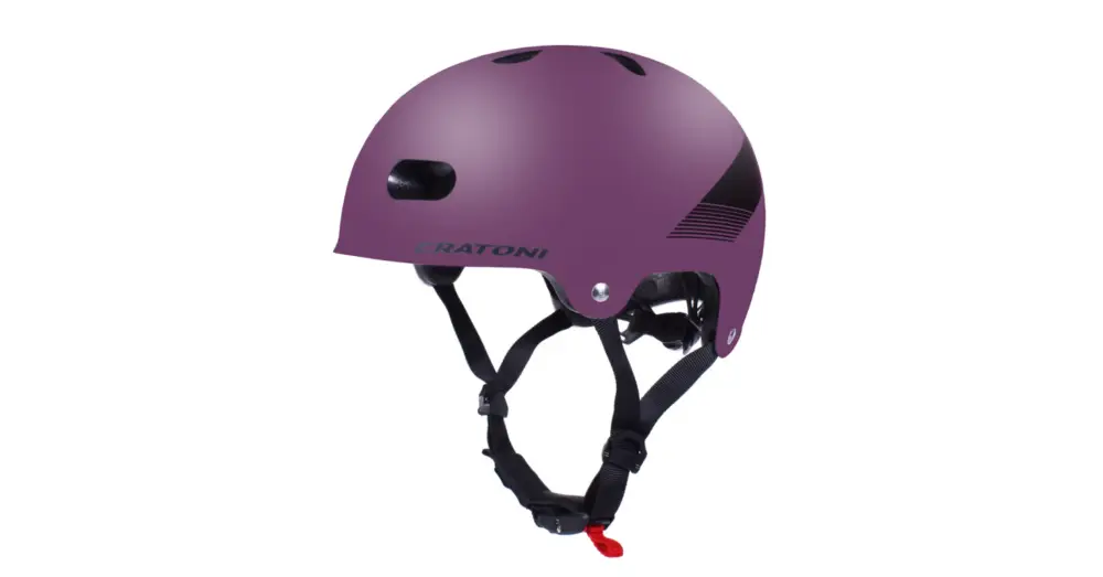 Tovární Cena Dětská helma CRATONI C-Mate JR. Purple/Black Matallic Matt - S/M (54-58cm)