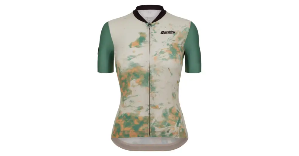 Dámský dres SANTINI Marble Green Sleva