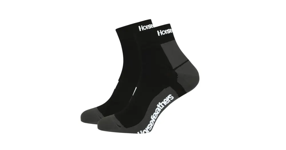 Ponožky HORSEFEATHERS Cadence Black Bezpečná Platba