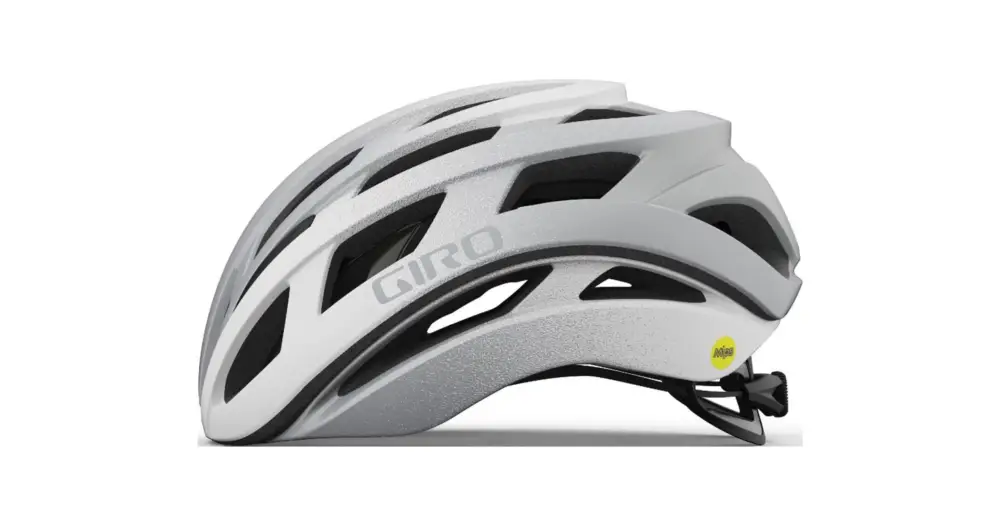 Výprodej Helma GIRO Helios Spherical Mat White/Silver Fade