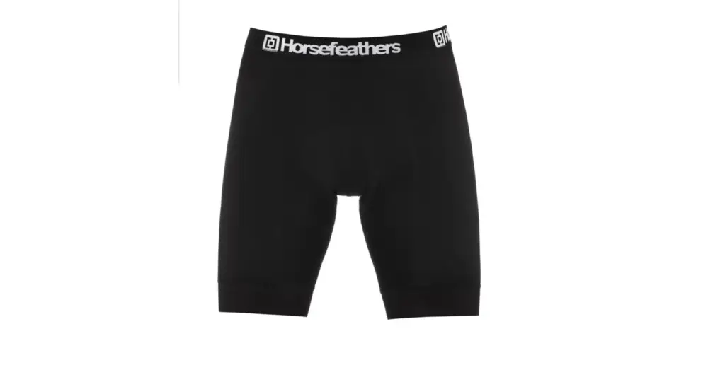 Vnitřní kraťasy s vložkou HORSEFEATHERS Liner Black Cenově Výhodný