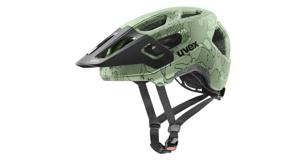 Dětská helma UVEX React Jr Moss Green Altimeter Matt Doprava Zdarma