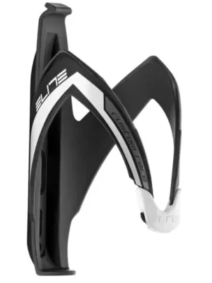 Košík na láhev ELITE Custom Race Matt Black/White Aktuální