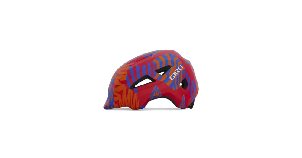 Sleva Helma GIRO Scamp II Mat Red Animal