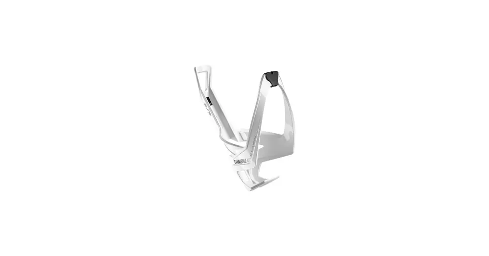 Značkový Košík na láhev ELITE Cannibal XC Bio Glossy White/Black