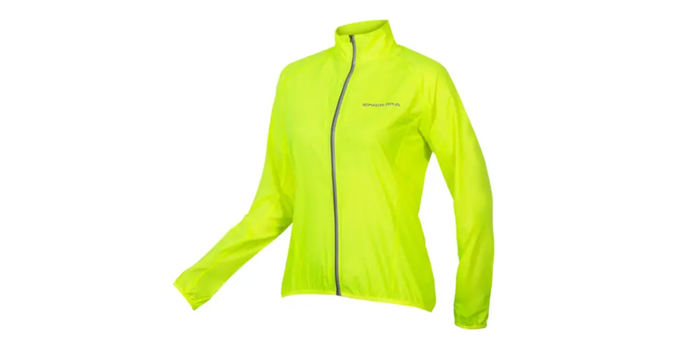 Dámská bunda ENDURA Pakajak Hi-Viz Yellow Sleva