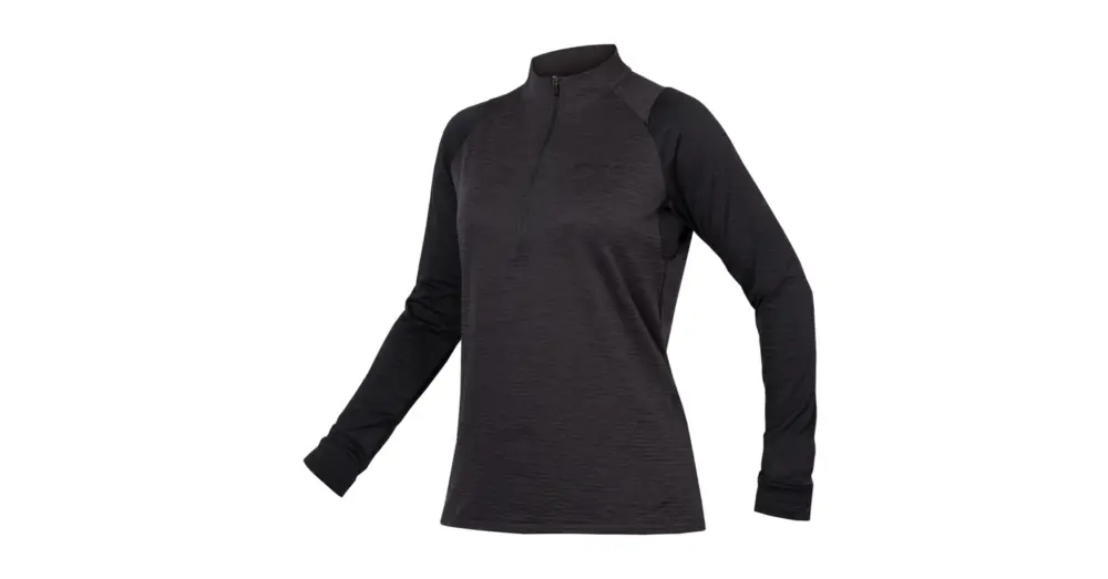 Dámský dres ENDURA SingleTrack Fleece Black Nakupujte Hned
