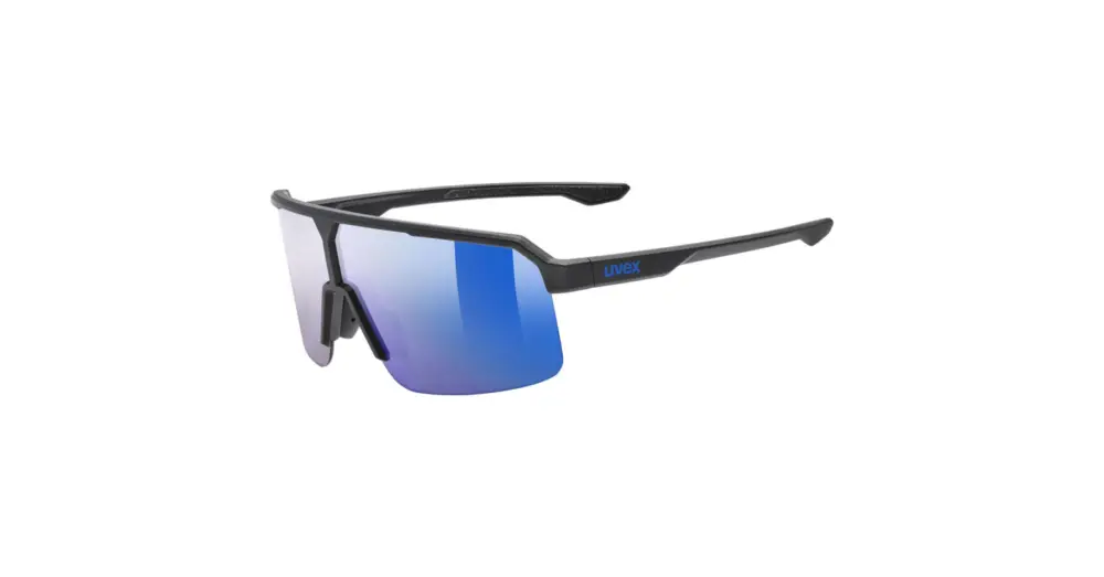 Brýle UVEX Ramp Black Matt/ Mir.Blue S3 Vysoce Kvalitní