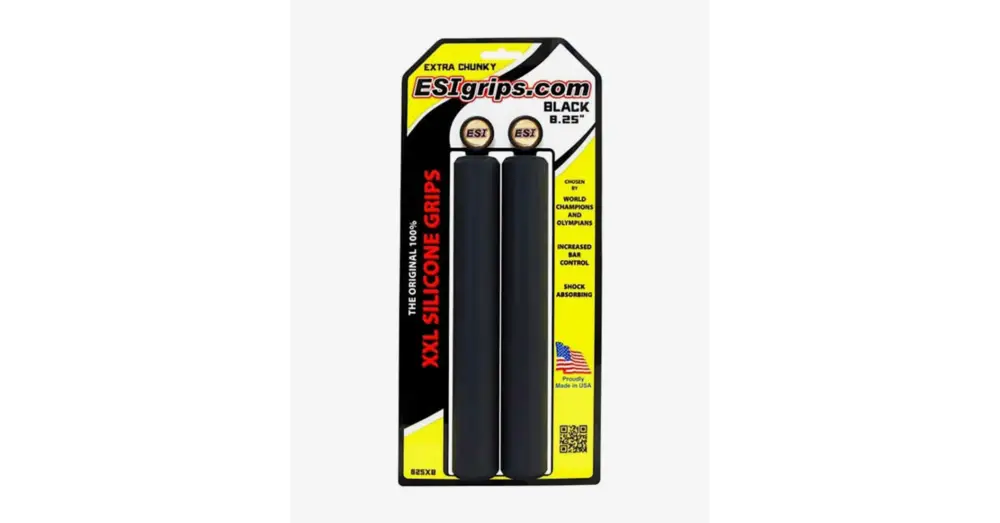 Gripy ESI Extra Chunky XXL Black Nejlepší Volba