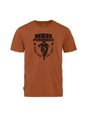 Funkční triko HORSEFEATHERS Full Send Rust Ověřený