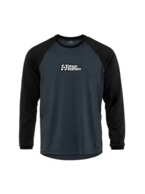 Dres s dlouhým rukávem HORSEFEATHERS Spike Indigo/Black Přímo Od Výrobce
