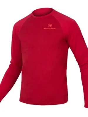 Cenově Výhodný Triko s dlouhým rukávem ENDURA One Clan Raglan Rust Red