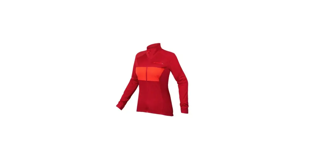 Přímo Od Výrobce Dámský dres s dlouhým rukávem ENDURA FS260-Pro Jetstream Rust Red