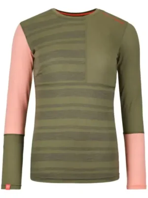 Levný Dámské triko s dlouhým rukávem ORTOVOX 185 Rock'N'Wool Wild Herbs
