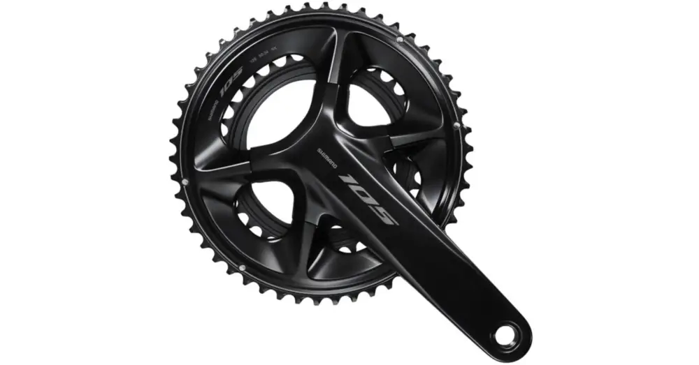 Kliky SHIMANO 105 FC-R7100 2x12 50/34 Black Poslední Šance