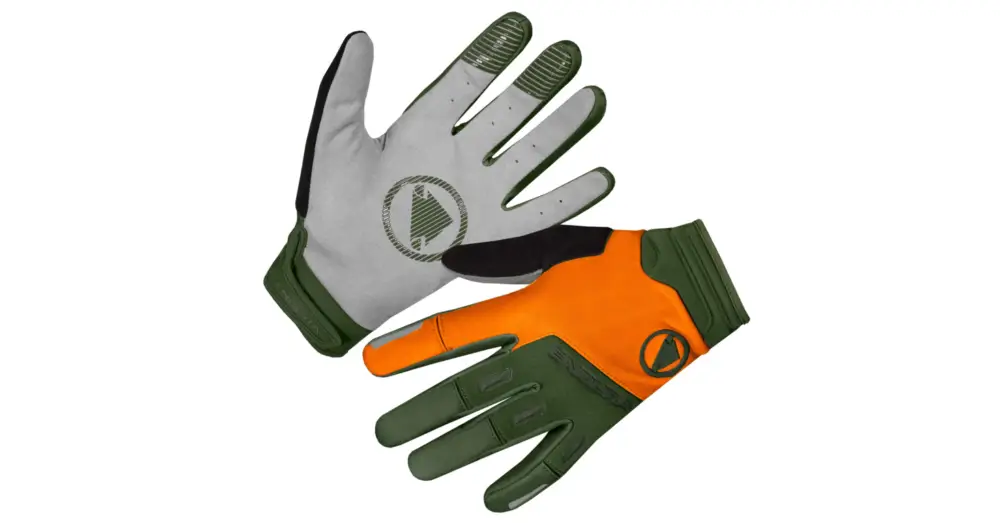 Dlouhoprsté rukavice ENDURA SingleTrack Windproof Harvest Oblíbený