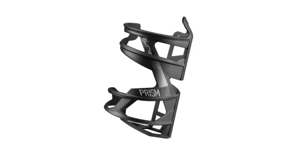 Značkový Košík na láhev ELITE Prism Carbon Matt Black/Black