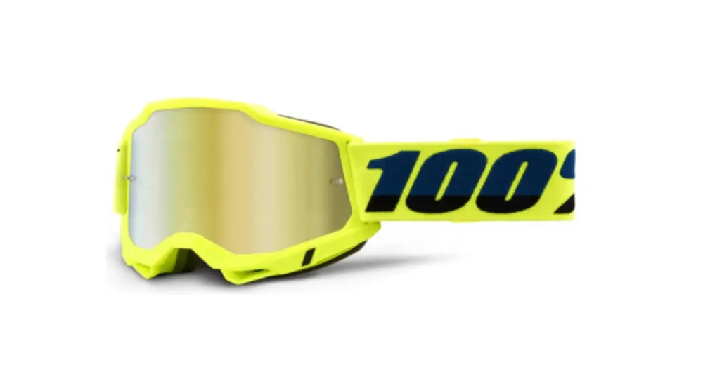 Speciální Cena Brýle 100% Accuri 2 Fluo/Yellow/Mirror Gold Lens