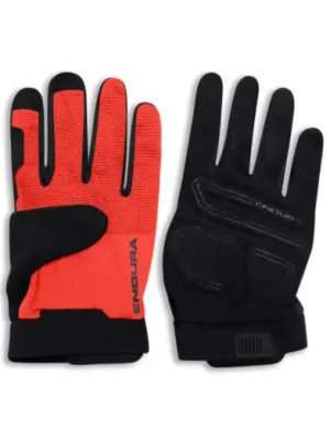 Cenově Výhodný Dlouhoprsté rukavice ENDURA Loop Flame Red