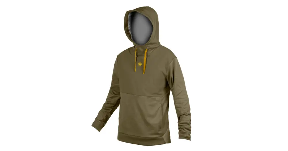 Sezónní Sleva Funkční mikina s kapucí ENDURA Trailster Tweed Green
