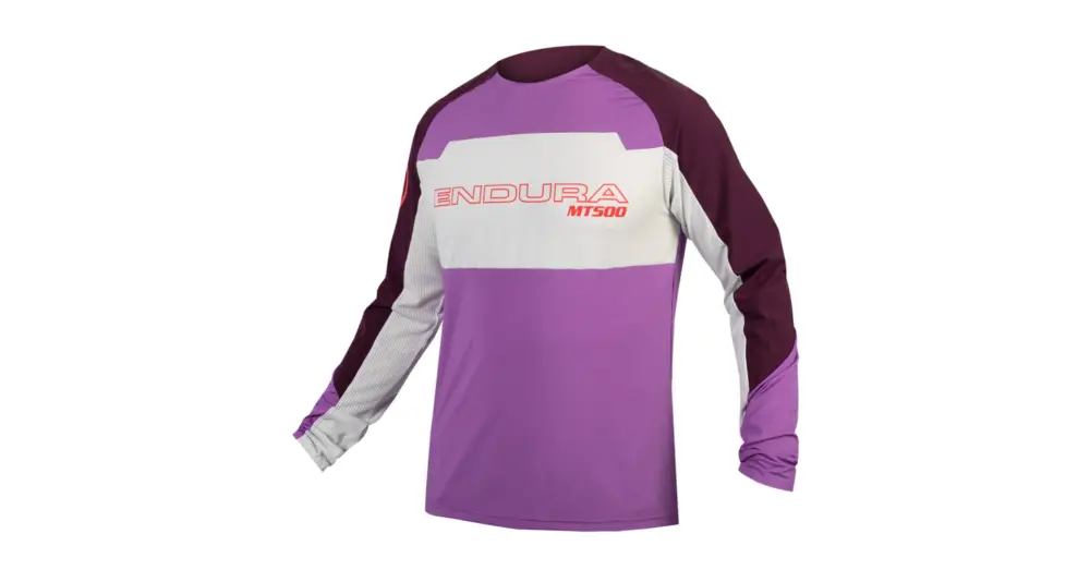 Dres s dlouhým rukávem ENDURA MT500 Burner Lite Thistle Aktuální
