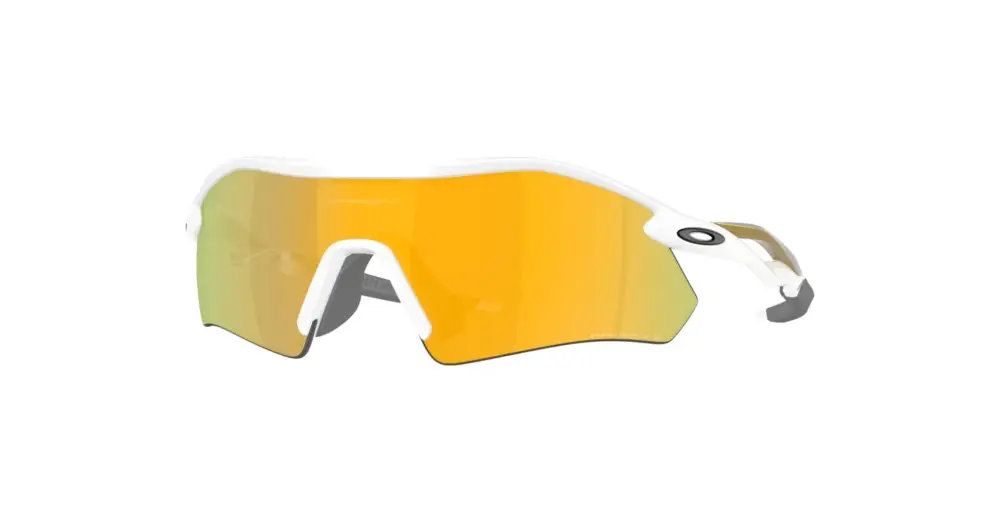 Autentický Brýle OAKLEY Radar Plate Polished White/Prizm 24 Carat Polarizing