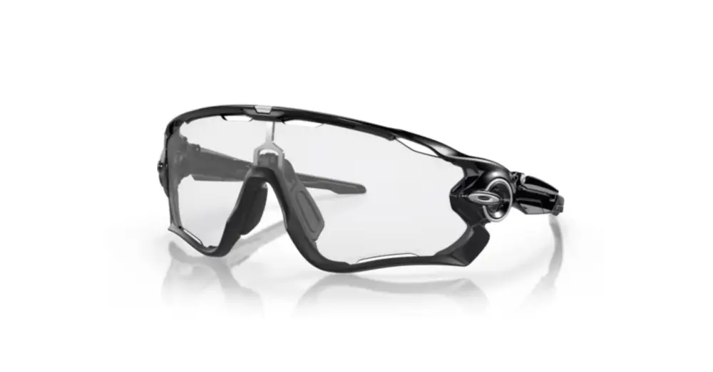 Aktuální Brýle OAKLEY Jawbreaker Polished Black/Clear To Black Iridium Photochromic