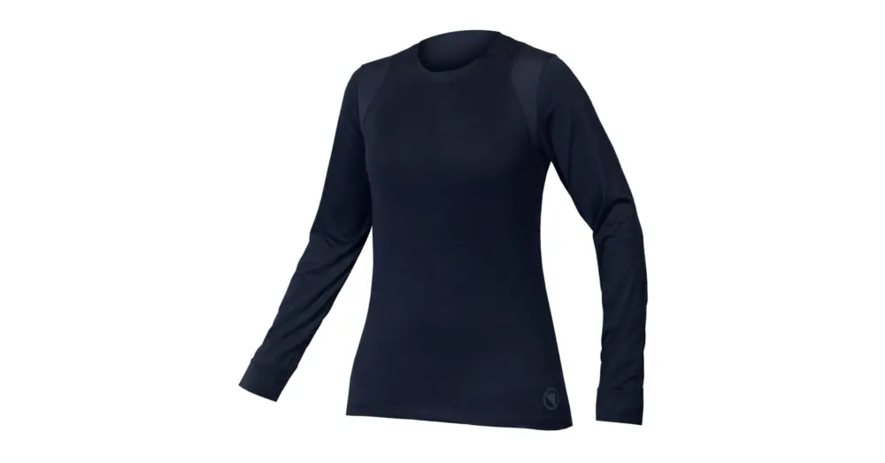 Dámský dres s dlouhým rukávem ENDURA SingleTrack Midnight Navy Super Cena