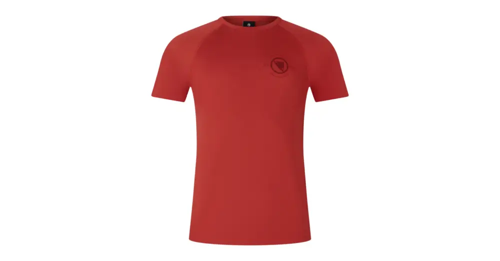 Funkční triko ENDURA Loop Tech Brick Red Rychlé Dodání